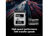Lexar 512GB Professional CFexpress Type B Card SILVER Series LEXAR LCXEXSL512G-RNENG Lexar 512GB Professional CFexpress Type B Card SILVER Series LEXAR LCXEXSL512G-RNENG